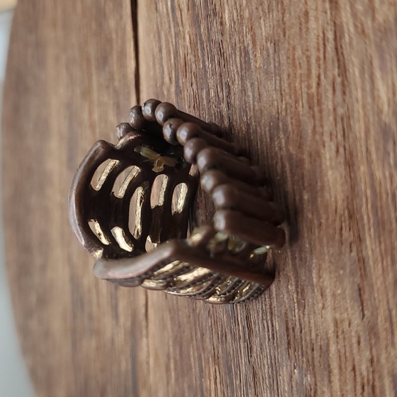 Meet me‎ in the garden Victorian gates stretch ring R253 - Picture 2 of 3